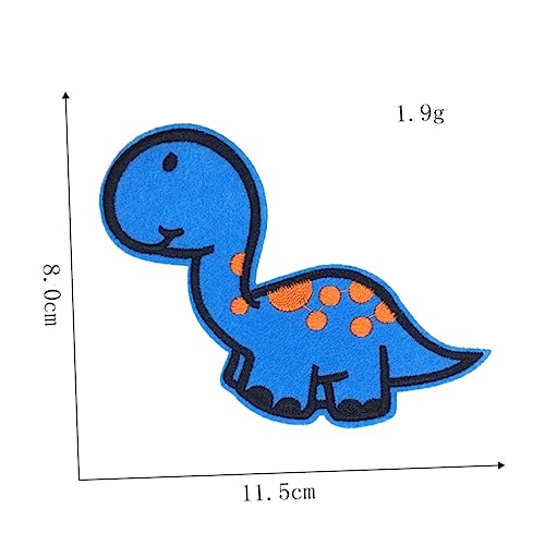 HAWILLOSCH 9St entzückende Stickereiflecken gestickter Aufnäher für Kinder Dinosaurier-Patches bestickt Kleid Patch zum Aufnähen nähwerkzeug sewing accessories Patches nähen von HAWILLOSCH