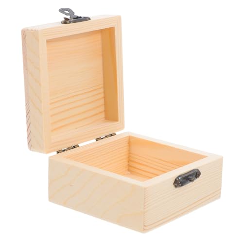 HAWILLOSCH Box Holz Geschenkbox Vintage Beige von HAWILLOSCH