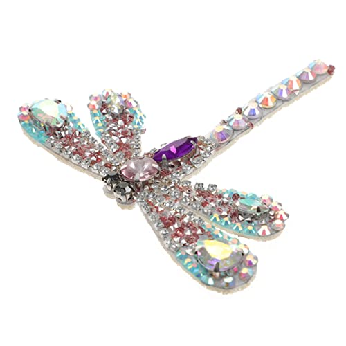 HAWILLOSCH DIY Strass Schuh Patch Drachenfliegen Form Dekorativer Aufnäher für Hochzeitskleider Jeans Taschen Leicht und Platzsparend für DIY HAWILLOSCH DIY Strass Schuh Patch Drachenfliegen Form Dekorativer Aufnäher für Hochzeitskleider Jeans Taschen Leicht und Platzsparend für DIY von HAWILLOSCH