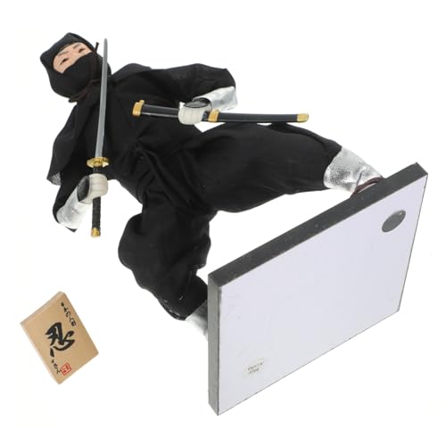 HAWILLOSCH Desktop Dekoration Dekoration Japanischer Stil Dekoration Desktop Ninja Puppe Japanische Schreibtischdekoration Japanische Raumdekoration Tee Ornament Zubehör von HAWILLOSCH