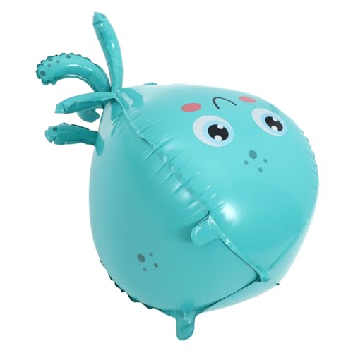 HAWILLOSCH Dreidimensionaler Oktopus-ballon Oktopus Aufblasbarer Ballon Aufblasbares Spielzeug Für Kinder Hochzeitsballons Große Fischballons Meerjungfrau Party Dekoration Aluminiumfolie Blue von HAWILLOSCH