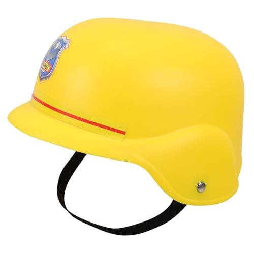 HAWILLOSCH Engineering-Hut bauarbeiter spielzeug kinder werkzeug Baustellen Spielzeug Kinder Party Spielzeug Baustellenspielzeug Bau-Sicherheitshüte Baumützen für Kinder Abs Yellow von HAWILLOSCH