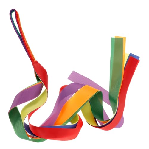 HAWILLOSCH Schleife ribbon bandfeile bandalette Tanzgeschenk Gymnastikzubehör dekoration Partyband Gymnastikbänder Tanzbänder aufführen Tanzband zum Turnen künstlerisches Tanzzubehör Stoff von HAWILLOSCH