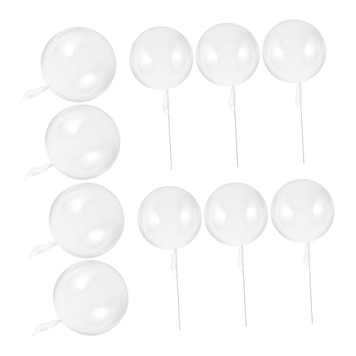 HAWILLOSCH Transparente Bobo Ballons Dekoration Für Geburtstagsfeiern Hochzeiten Und Shower Klare Luftballons Für Festliche Anlässe von HAWILLOSCH