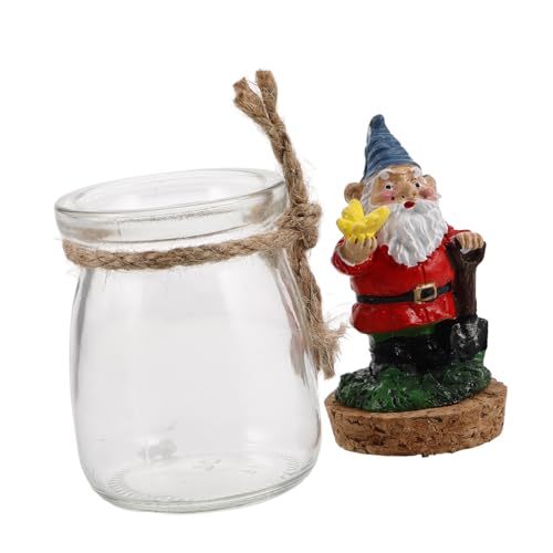 HAWILLOSCH Weihnachtsdekorationen Bonbonglas Winterdekorationsgläser Nussknacker Keksdose Weihnachtsplätzchengläser Weihnachtsgläser Albtraum Weihnachtskeksdose Glühbirnen Teedose von HAWILLOSCH