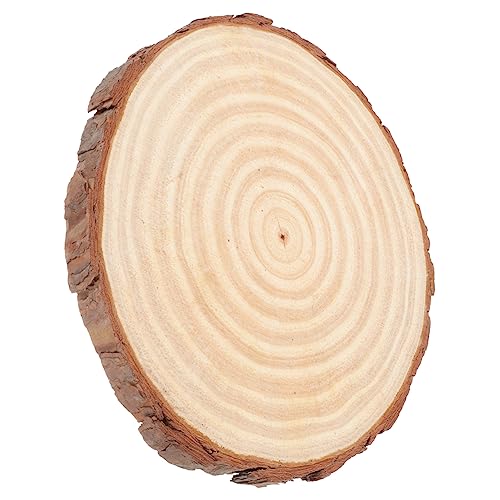 HAWILLOSCH dekorative Holzspäne Untersetzer weihnachtliche Mittelstücke für Tische leerer Mittelstückausschnitt naturholz holzspielzeug plank Mittelstück Holzausschnitt Herzstück Holz runden von HAWILLOSCH