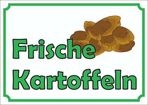 Werbeaufkleber Aufkleber Kartoffeln A3 (297x420mm) von HB-Druck