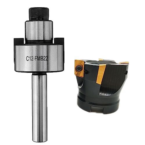 HBALDTEDC Fräsmaschine Spannzangen-Treiber-Adapter, Federspannzangensatz C12 FMB22 Werkzeughalter mit 400R 50 mm Schneidkopf for CNC-Drehmaschinenfräsen HBALDTEDC Fräsmaschine Spannzangen-Treiber-Adapter, Federspannzangensatz C12 FMB22 Werkzeughalter mit 400R 50 mm Schneidkopf for CNC-Drehmaschinenfräsen von HBALDTEDC