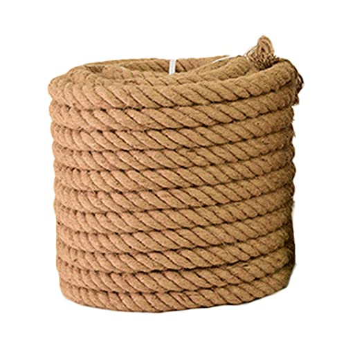 HBALDTEDC Jute-Gartenschnur, Schnur aus natürlichem Juteseil, Hanfseil, Starke Juteschnur for Basteln, Katze(30m) von HBALDTEDC