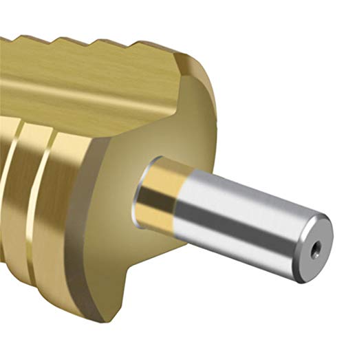 Spiral-Stufenbohrer, 42 mm beschichteter Stufenbohrer, 14-stufiges Lochbohr-Elektrowerkzeug for Metall und Holz von HBALDTEDC