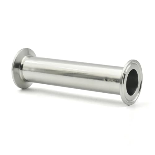 1 Stück Sanitär-Rohrverschraubungen aus Edelstahl 304, kurzes Rohr, selbstgemachte Drei-Clip-Klemme 50,5/64 mm(OD19 X Ferrule50.5,100mm) von HBGNZU