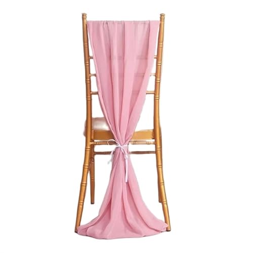 HBGRVCKS Hochzeitsdekoration, Stuhlband, Hochzeitsdekoration, Tischdecke, geeignet für Hochzeiten, Partys, Feiern, Partys und andere Anlässe (Rosa, 50 x 200 cm, 30 Stück) von HBGRVCKS