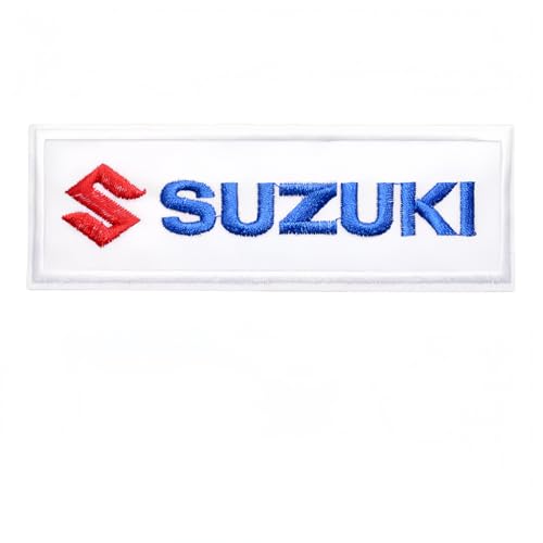 HBUNKT Auto Emblem Patches zum Aufbügeln für Suzuki Swift 2010-2017, Patches Auto Emblem Bestickte Aufnäher zum Aufbügeln oder Aufnähen für Kleidung Hut Jeans Rucksäcke Zubehör,A von HBUNKT