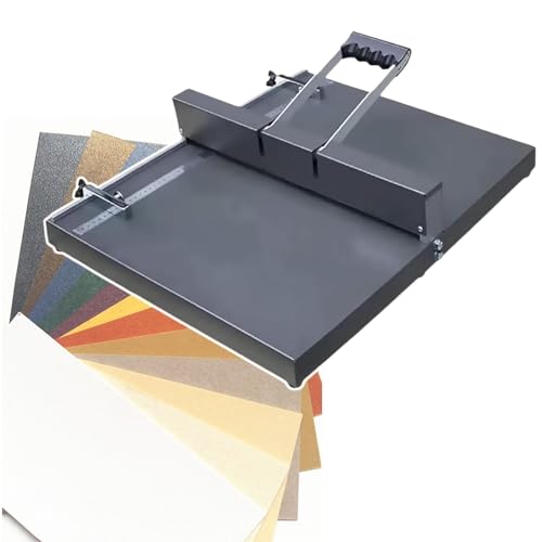 HandgefüHrte A3/A4-Papierrillmaschine, FüR Karten, Papierfaltmaschine Mit Benutzerfreundliche Griffeinstellung von HCAUYNN