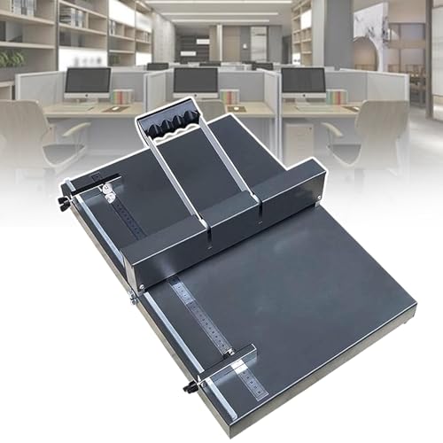 Manuelle Rillmaschine, Rillwerkzeug FüR Karton, Hochleistungs-Papierrillmaschine Aus Metall FüR Den Tisch von HCAUYNN