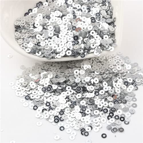 10 g Pailletten, 3 mm, 4 mm, 5 mm, 6 mm, PVC, flach, rund, lose Pailletten, Nähen, Hochzeitskleidung von HCAXKFMMXU