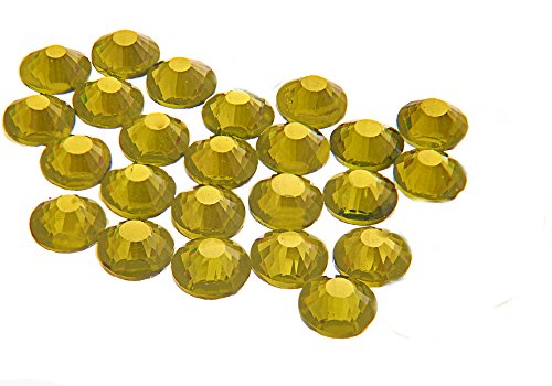 1440® Glaskristalle ohne Hotfixierung, flache Rückseite, goldfarben, SS16 (4 mm)) von HCAXKFMMXU