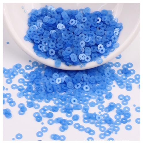 Pailletten zum Basteln 4mm 2000 Stück Glitzer Lose Pailletten Bulk zum Nähen Runde Pailletten mit Loch für DIY Schmuck Nähen Urlaub Kleid Dekoration Nail Art von HCAXKFMMXU