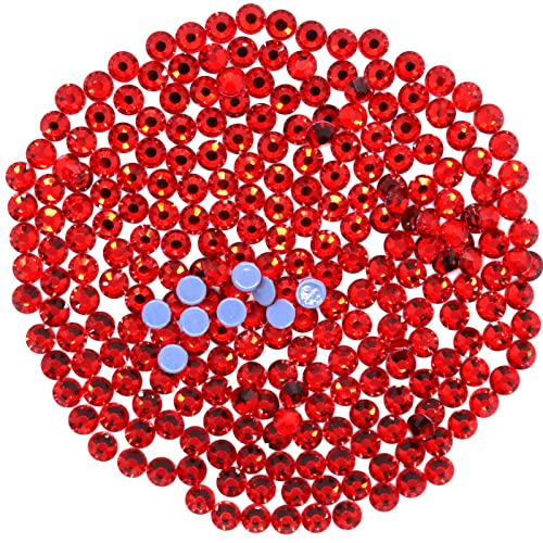 VENUS3 Hochwertige Hotfix-Strasssteine, Glas, Edelsteine, funkelnd, flache Rückseite, zum Aufbügeln oder Aufkleben, für Bastelarbeiten, Nagelkunst, Bling-Perlen (SS16: 3,8–4 mm, 200 Steine/Packung) von HCAXKFMMXU
