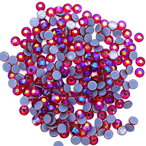 VENUS3 Hochwertige Hotfix-Strasssteine, Glas, Edelsteine, funkelnd, flache Rückseite, zum Aufbügeln oder Aufkleben, für Bastelarbeiten, Nagelkunst, Bling-Perlen (SS16: 3,8–4 mm, 200 Steine/Packung) von HCAXKFMMXU