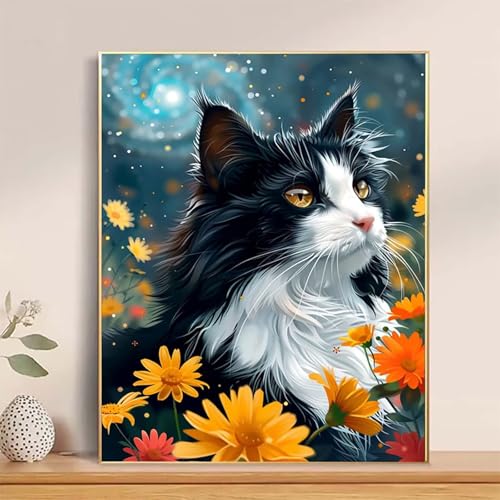 Malen Nach Zahlen Erwachsene Katze Malen Nach Zahlen Chrysantheme Paint by Numbers DIY Ölgemälde Set mit 3 Pinseln und Acrylfarbe Basteln Erwachsene für Zimmer Wanddeko, Geschenke 70 x 95cm -hcj250435 Malen Nach Zahlen Erwachsene Katze Malen Nach Zahlen Chrysantheme Paint by Numbers DIY Ölgemälde Set mit 3 Pinseln und Acrylfarbe Basteln Erwachsene für Zimmer Wanddeko, Geschenke 70 x 95cm -hcj250435 von HCJUTFOU