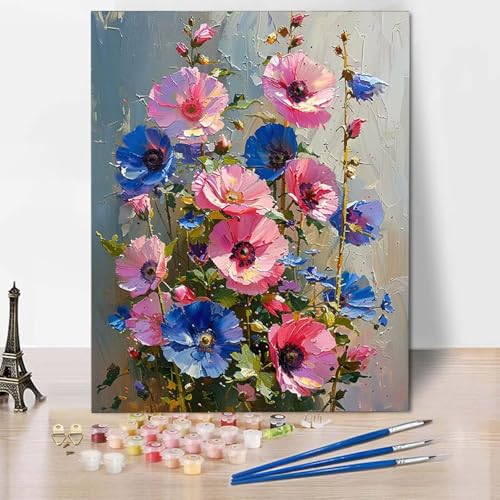 Malen Nach Zahlen Blumen Malen Nach Zahlen Erwachsene Landschaft Painting by Numbers Adult Basteln Erwachsene, Mit 3 Pinseln und Acrylfarbe für Deko Wohnzimmer, Geschenke 40 x 60 cm -CW2504UNM77 Malen Nach Zahlen Blumen Malen Nach Zahlen Erwachsene Landschaft Painting by Numbers Adult Basteln Erwachsene, Mit 3 Pinseln und Acrylfarbe für Deko Wohnzimmer, Geschenke 40 x 60 cm -CW2504UNM77 von HCWBDWOU