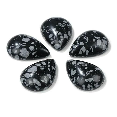 10 Stück natürliche flache Tigerauge-Stein-Cabochon-Perlen, Wassertropfen-Patch, Kamee-Perlen zur Schmuckherstellung, DIY-Ring, Ohrringe, Armbänder, Nr. 29, Alabaster, 15 x 20 mm 10 Stück natürliche flache Tigerauge-Stein-Cabochon-Perlen, Wassertropfen-Patch, Kamee-Perlen zur Schmuckherstellung, DIY-Ring, Ohrringe, Armbänder, Nr. 29, Alabaster, 15 x 20 mm von HDJSDB