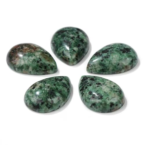 10 Stück natürliche flache Tigerauge-Stein-Cabochon-Perlen, Wassertropfen-Patch, Kamee-Perlen zur Schmuckherstellung, DIY-Ring, Ohrringe, Armbänder, Nr. 40, 10 x 14,0 mm 10 Stück natürliche flache Tigerauge-Stein-Cabochon-Perlen, Wassertropfen-Patch, Kamee-Perlen zur Schmuckherstellung, DIY-Ring, Ohrringe, Armbänder, Nr. 40, 10 x 14,0 mm von HDJSDB