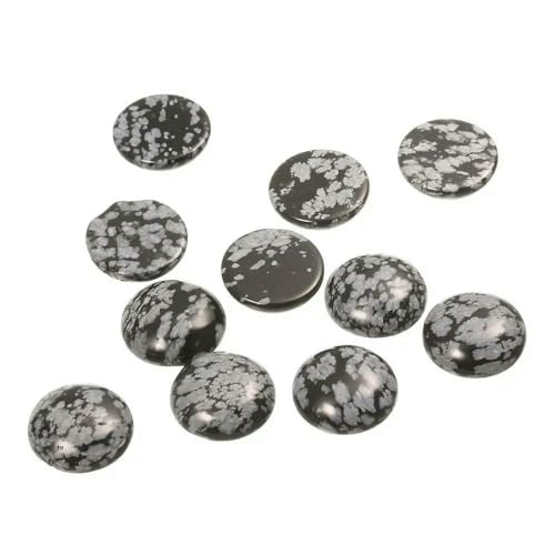 Lila Amethyste Natursteinperlen, rund, Onyx-Cabochons, lose Perlen, Kamee, DIY-Ringe, Halskette, Alabaster, 16 mm x 10 Stück Lila Amethyste Natursteinperlen, rund, Onyx-Cabochons, lose Perlen, Kamee, DIY-Ringe, Halskette, Alabaster, 16 mm x 10 Stück von HDJSDB