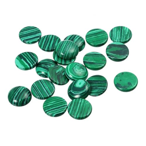 Lila Amethyste Natursteinperlen, rund, Onyx-Cabochons, lose Perlen, Kamee, DIY-Ringe, Halskette, Malachit, 14,0 mm x 10 Stück Lila Amethyste Natursteinperlen, rund, Onyx-Cabochons, lose Perlen, Kamee, DIY-Ringe, Halskette, Malachit, 14,0 mm x 10 Stück von HDJSDB