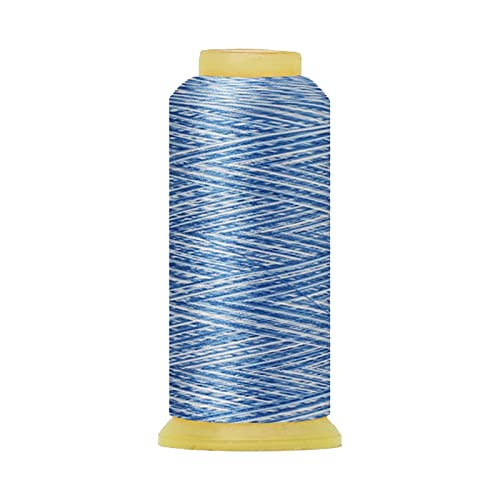 Polyester-Nähgarne, 5200 pro Stück, für Nähmaschinen, Handnähen, Sticken, Basteln, 12 Farben von HDKEAN