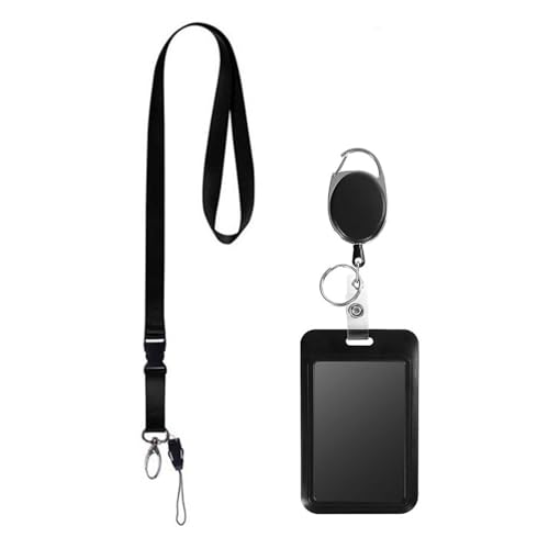 Einziehbarer Abzeichenhalter Kartenhalter Und Lanyard Set Identity Card Badge Inhaber Mit Abzeichenrolle Für Krankenschwester Doctor Teacher Einziehbarer Abzeichenhalter Kartenhalter Und Lanyard Set Identity Card Badge Inhaber Mit Abzeichenrolle Für Krankenschwester Doctor Teacher von HDOYTXXM