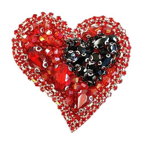Künstlerische Herz Pailletten Applique Trimm Für Abendrock Kleidung Kragen Decors Patches Auf Versorgung Nähen Künstlerische Herz Pailletten Applique Trimm Für Abendrock Kleidung Kragen Decors Patches Auf Versorgung Nähen von HDOYTXXM