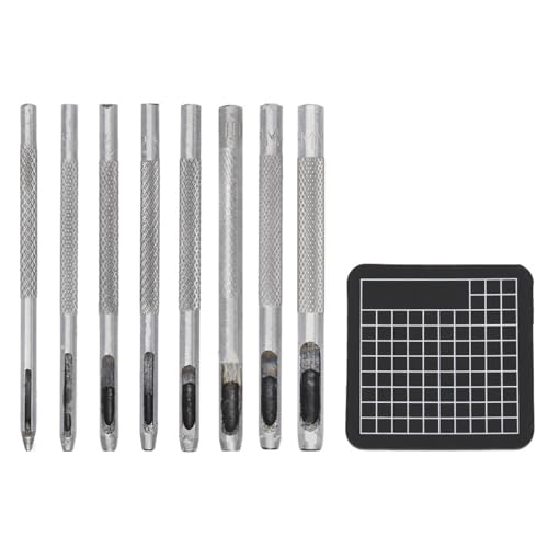 Locher Set Hohllocher Set 1 Mm Bis 13 Mm Runder Locher Schneider Edelstahl Leder Stanzer Werkzeug Für Gürtel von HDOYTXXM