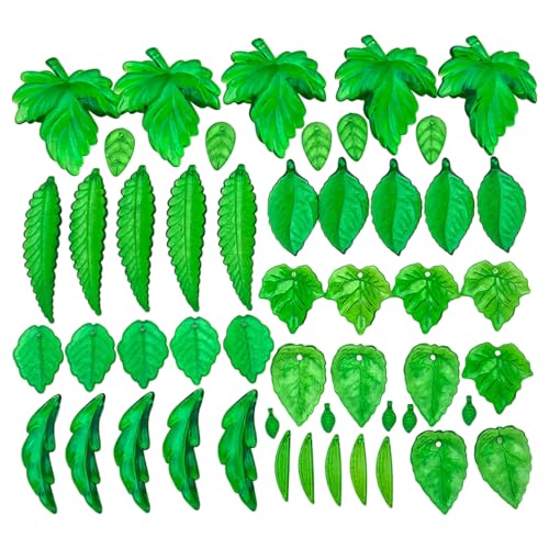 Multistyle Green Blatt Anhänger Klare Acrylperlen Schmuckversorgungen Für Handgefertigte Schmuckdesignprojekte Multistyle Green Blatt Anhänger Klare Acrylperlen Schmuckversorgungen Für Handgefertigte Schmuckdesignprojekte von HDOYTXXM