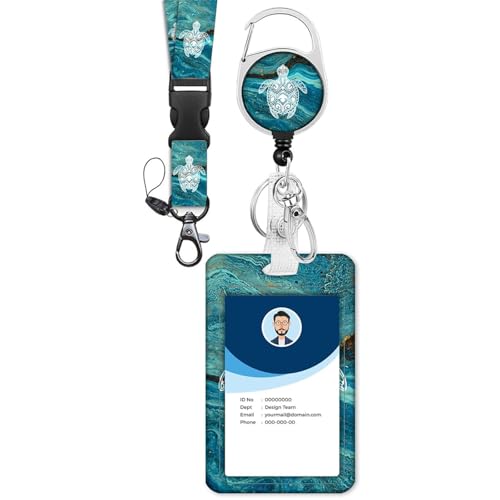 Neck Lanyard Key Lanyard Schöne Schildkrötenkartenhalter Schön von HDOYTXXM