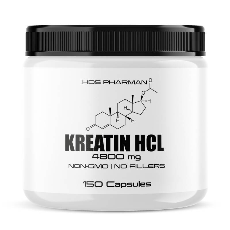 Kreatin Hcl - 150 Kapseln 4800 Mg von HDSPharman