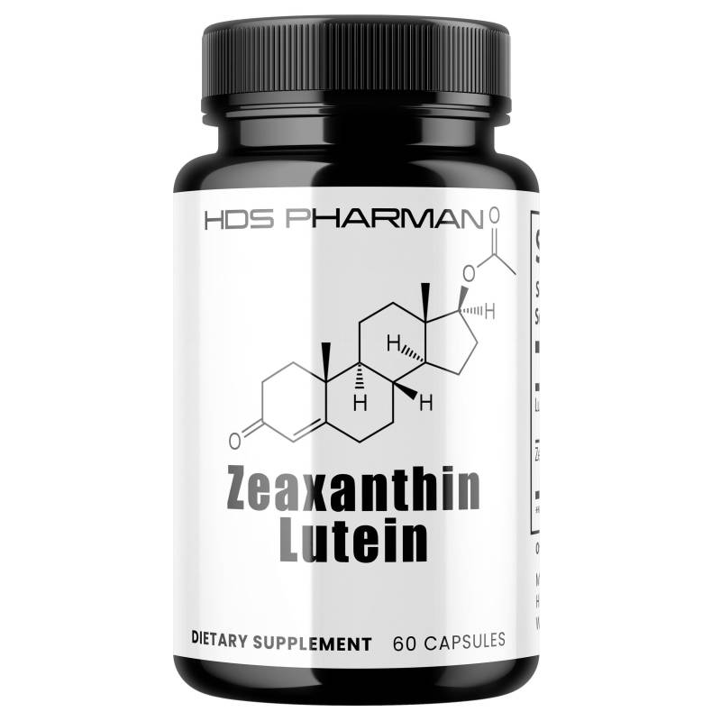 Lutein + Zeaxanthin 60 Caps - Day Supply von HDSPharman