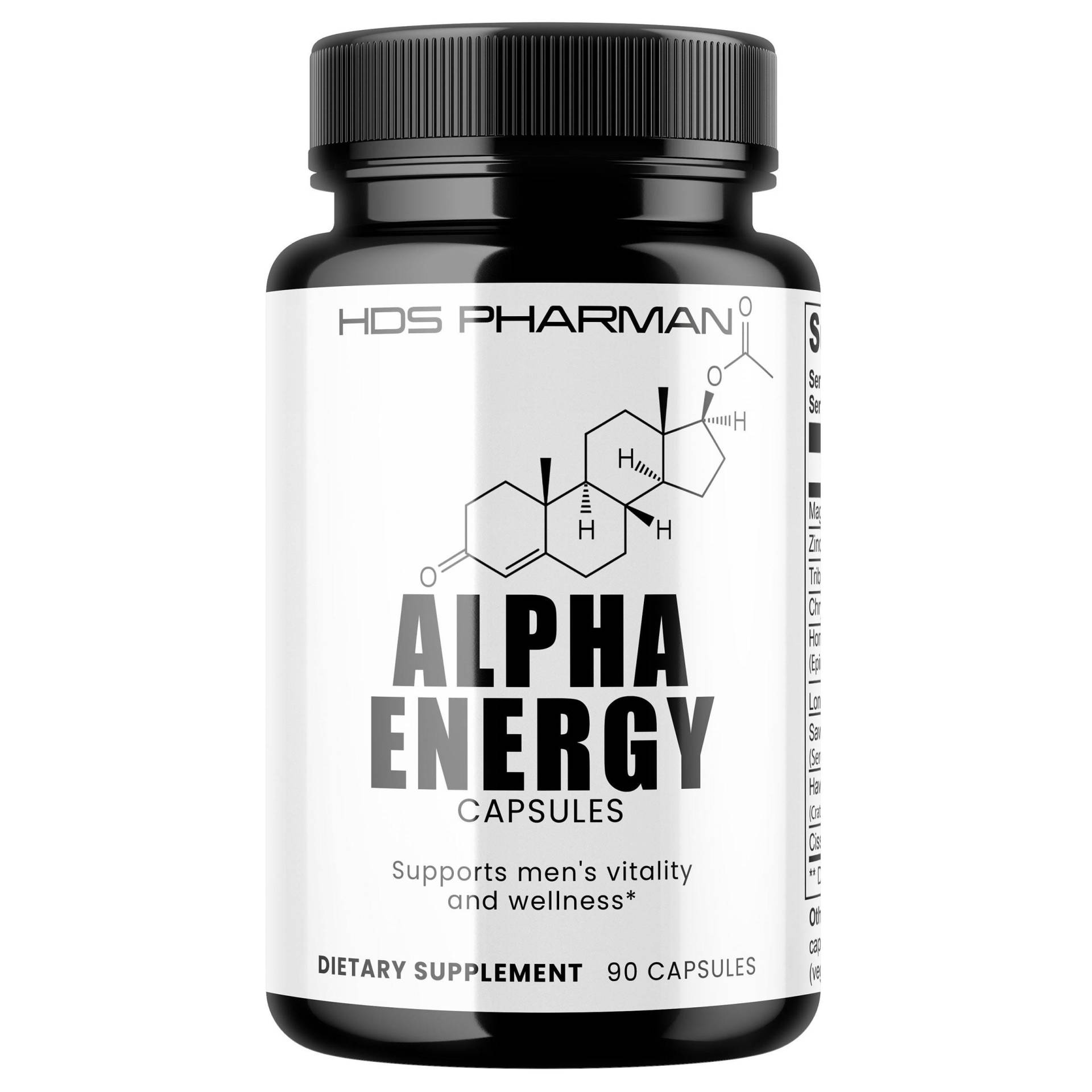 Men Alpha Energy - 90 Caps 30 Day Supply von HDSPharman