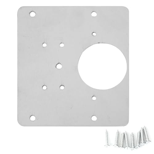 HDWMOJZT 1/2/4/6/8 Stücke Scharnier Reparatur Platte Schrank Möbel Schublade Tisch Edelstahl Haushalts Hardware Scharnier Befestigungs Platte(4PCS) von HDWMOJZT