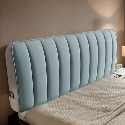 HEADBOARD Bettkopfteil Hussen, Weicher Stretch-Samtstoff Staubdichte Schutzhülle Für Gepolsterte Schlafzimmer, Waschbarer Abnehmbarer Kopfteilbezug Für Bett,B,100cm von HEADBOARD