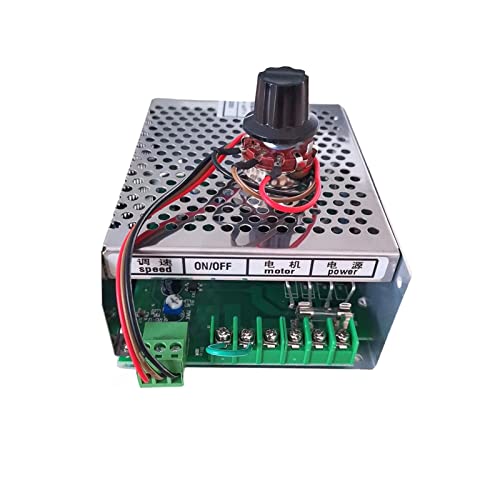 HEALBYBLE 0,5 kW Klemmen Luftkühlte Spindelmotor Kit ER16 Futter CNC 500W DC Spindelmotor + Stromversorgungsgeschwindigkeit Gouverneur for PCB Gravur,Multi-Schutzfunktionen(Package 2ER16) von HEALBYBLE