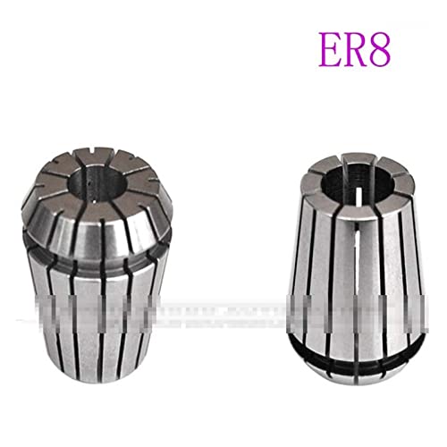 HEALBYBLE 1PCS ER8 Collet Feder Collet Chuck for Spindelmotor -Gravur/Mahlen/Fräsen/Bohrung/Bohren/Klopfen,Multi-Schutzfunktionen(ER8-3.175) von HEALBYBLE