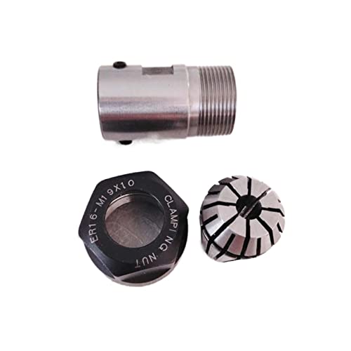 HEALBYBLE 1pcs Spindelmotor -Klemmstange C20 ER16 32L 5mm +1pcs ER16/1mm-1 0mm Collet,Multi-Schutzfunktionen(5MM 3.175mm Coll) von HEALBYBLE