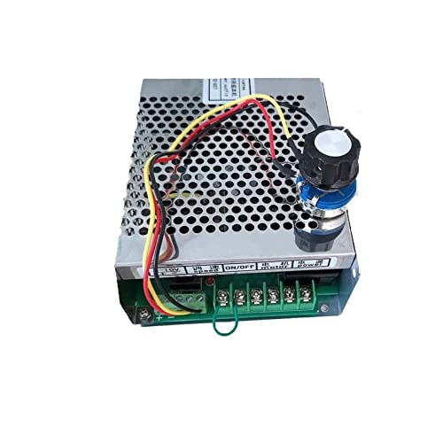 HEALBYBLE Luft gekühlt 0,8 kW DC110 20000 U/min CNC Spindlemotor -Kit ER11/ Chuck 800W Spindelmotor + Stromversorgungsgeschwindigkeit Gouverneur for Gravur,Multi-Schutzfunktionen(Package2) von HEALBYBLE