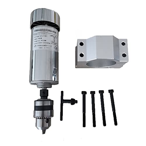 HEALBYBLE Luftgekühlt 20. 0w / 300 Watt / 400w / 500W Spindelmotor 12-4. 8V DC. Sammeln / 52mm Klemmhalterungshalterung for PCB CNC. Maschine,Multi-Schutzfunktionen(400W Spindle-Support) von HEALBYBLE