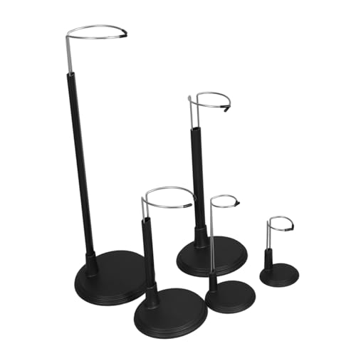 HEALEEP 5 Stück Stützrahmen für Puppen Inhaber Dolly gemacht Spielzeugständer Stütze für Puppenständer Gehäkelte Puppenständer Modell steht Stützständer für Puppen Rostfreier Stahl Black HEALEEP 5 Stück Stützrahmen für Puppen Inhaber Dolly gemacht Spielzeugständer Stütze für Puppenständer Gehäkelte Puppenständer Modell steht Stützständer für Puppen Rostfreier Stahl Black von HEALEEP