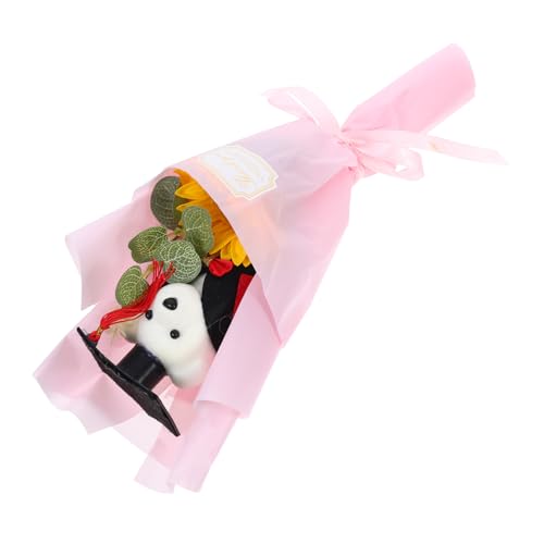 HEALEEP Abschlussbär Bouquet Plüsch Sonnenblumenstrauß Künstlicher Sonnenblumen Abschlussblumen Für Studenten Abschlussfeier Zeremonie HEALEEP Abschlussbär Bouquet Plüsch Sonnenblumenstrauß Künstlicher Sonnenblumen Abschlussblumen Für Studenten Abschlussfeier Zeremonie von HEALEEP