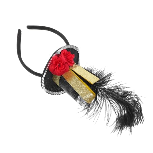 HEALEEP Mini Top Hut Faszinator Stirnband Carnival Stirnband Mit Mini Top Hut Pailletten Kostüm Haarband Für Geburtstagsfeiern, Hochzeiten HEALEEP Mini Top Hut Faszinator Stirnband Carnival Stirnband Mit Mini Top Hut Pailletten Kostüm Haarband Für Geburtstagsfeiern, Hochzeiten von HEALEEP