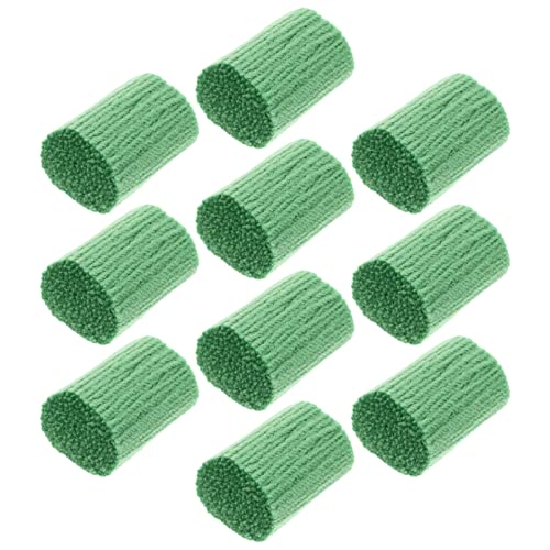 Garnset Teppich Garn Winder Garnwickler 10 Haken Garn Vorgeschnittene Garnbündel Teppich Garn DIY Haken Garn Vintage Teppich Garn Haken Kits für Kinder Erwachsene Anfänger Grün Garn Set Geflochtene von HEALLILY